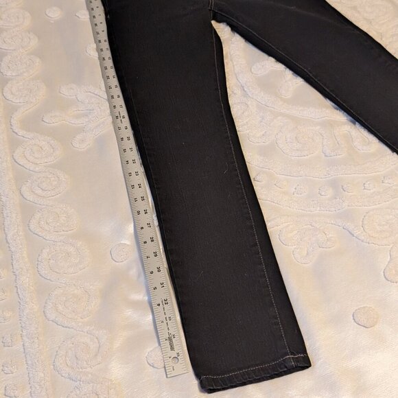 Levi's 510 Super Skinny Black Label boys 16 regular black jeans EUC - Picture 5 of 9